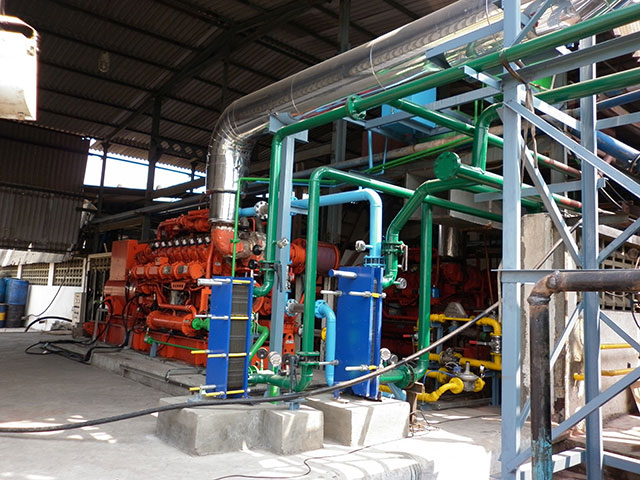 Erection & Commissioning of 1.0 MW 9 Nos Waukesha Gas Engines for M/s. Gokulanand Petrofibres, Palsana, Surat, Gujarat