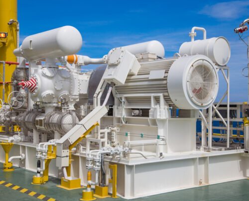 Gas,Booster,Compressor,Reciprocating,Type,Drive,By,High,Voltage,Electric